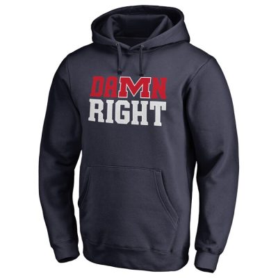 Ole Miss Rebels Team Hometown Collection Pullover Hoodie - Navy