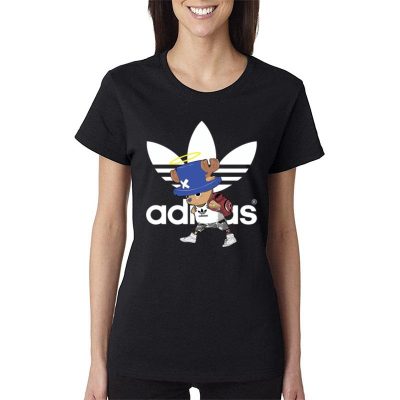 One Piece Chopper Adidas Women Lady T-Shirt