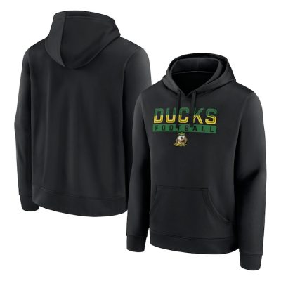 Oregon Ducks Pullover Hoodie - Black