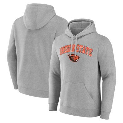 Oregon State Beavers Campus Pullover Hoodie - Gray