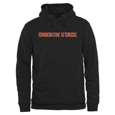 Oregon State Beavers Classic Wordmark Pullover Hoodie - Black