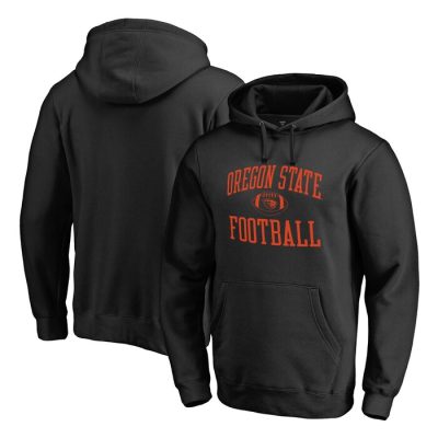 Oregon State Beavers First Sprint Pullover Hoodie - Black