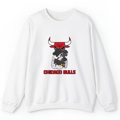 Panda X Po X Chicago Bulls Team X NBA X Basketball Unisex Sweatshirt TAS4438
