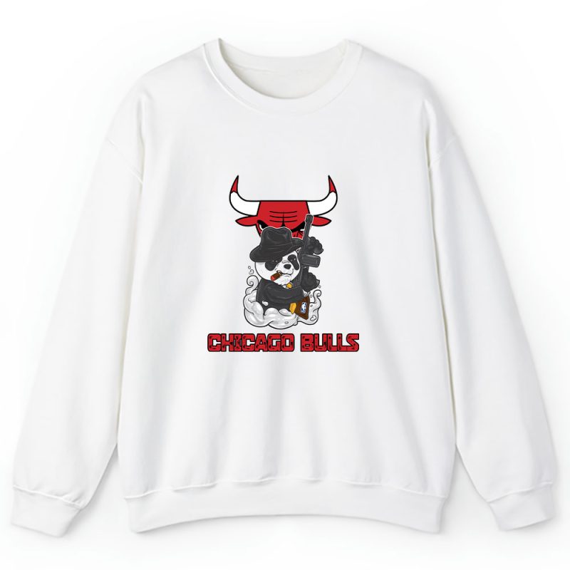 Panda X Po X Chicago Bulls Team X NBA X Basketball Unisex Sweatshirt TAS4438