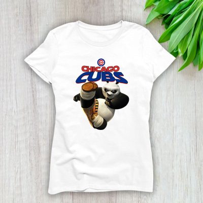Panda X Po X Chicago Cubs Team X MLB X Baseball Fans Lady T-Shirt Women Tee For Fans TLT3394
