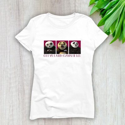 Panda X Po X Cleveland Cavaliers Team X NBA X Basketball Lady T-Shirt Women Tee For Fans TLT3418