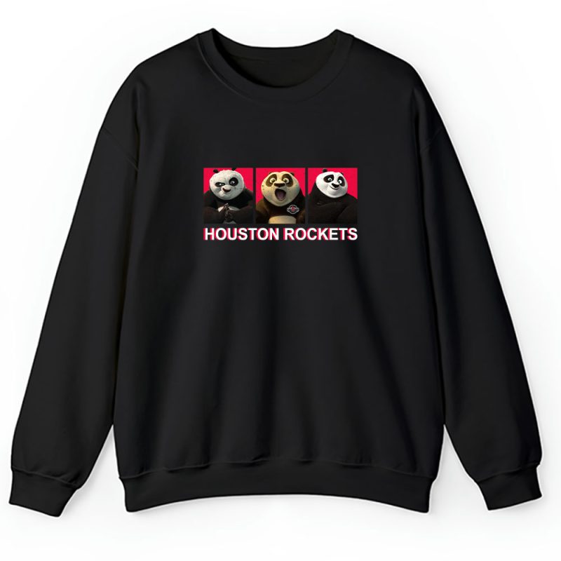 Panda X Po X Houston Rockets Team X NBA X Basketball Unisex Sweatshirt TAS3990