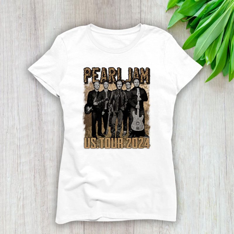 Pearl Jam Dark Matter World Tour 2024 Lady T-Shirt Women Tee For Fans TLT2434
