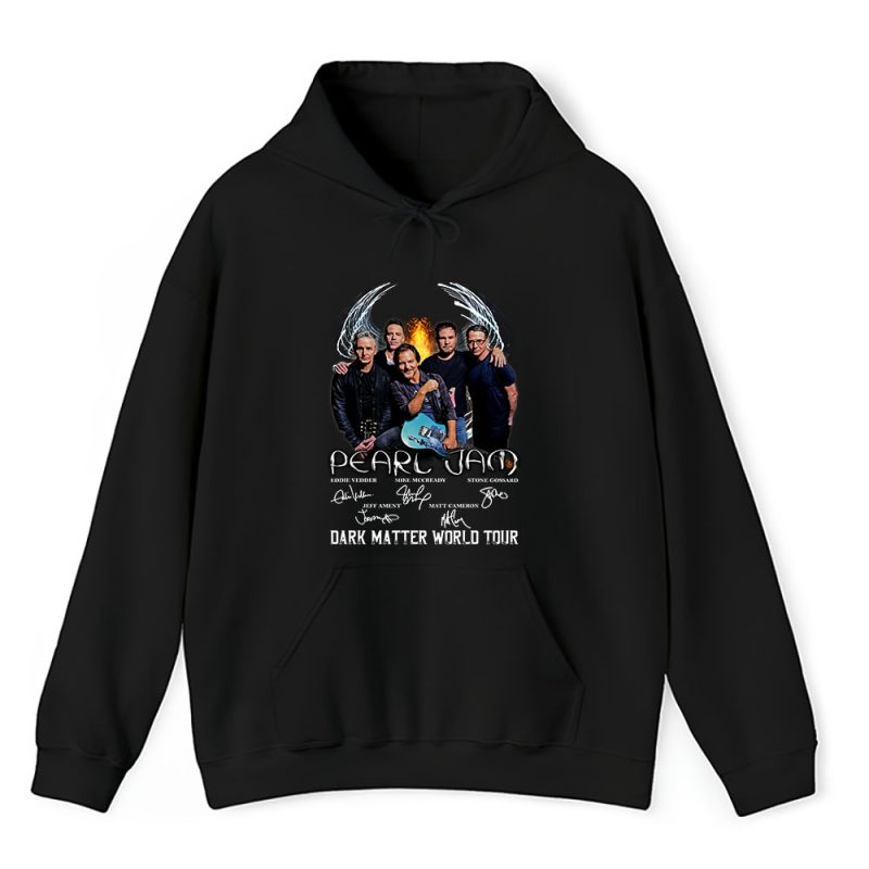 Pearl Jam Dark Matter World Tour 2024 Unisex Pullover Hoodie TAH3884