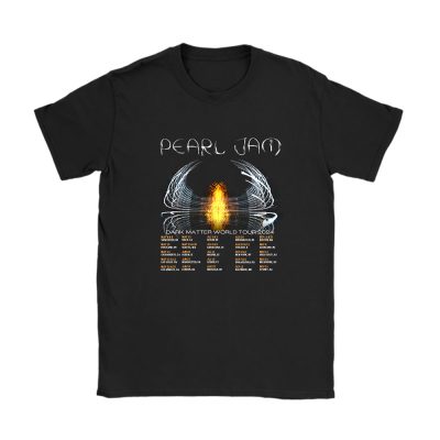 Pearl Jam Dark Matter World Tour 2024 Unisex T-Shirt Cotton Tee TAT3882