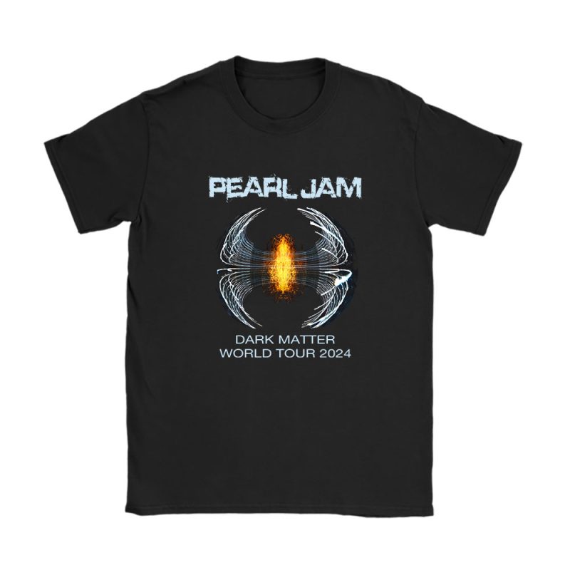 Pearl Jam Dark Matter World Tour 2024 Unisex T-Shirt Cotton Tee TAT3883