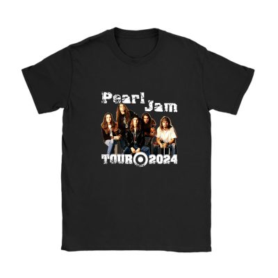 Pearl Jam Dark Matter World Tour 2024 Unisex T-Shirt Cotton Tee TAT3894