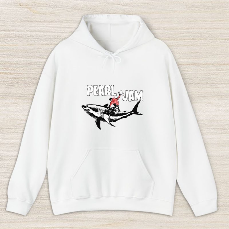 Pearl Jam Shark Cowboy Unisex Pullover Hoodie TAH3889