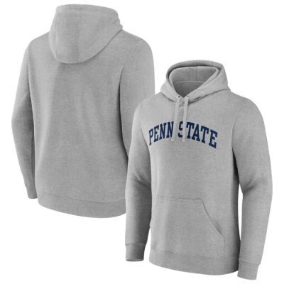 Penn State Nittany Lions Basic Arch Pullover Hoodie - Gray