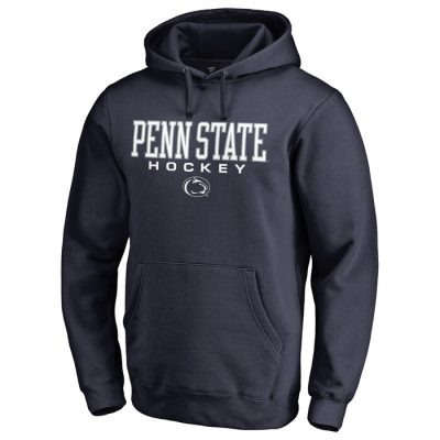 Penn State Nittany Lions True Sport Hockey Pullover Hoodie - Navy