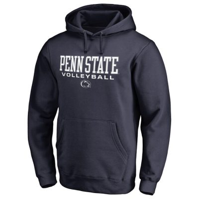 Penn State Nittany Lions True Sport Volleyball Pullover Hoodie - Navy
