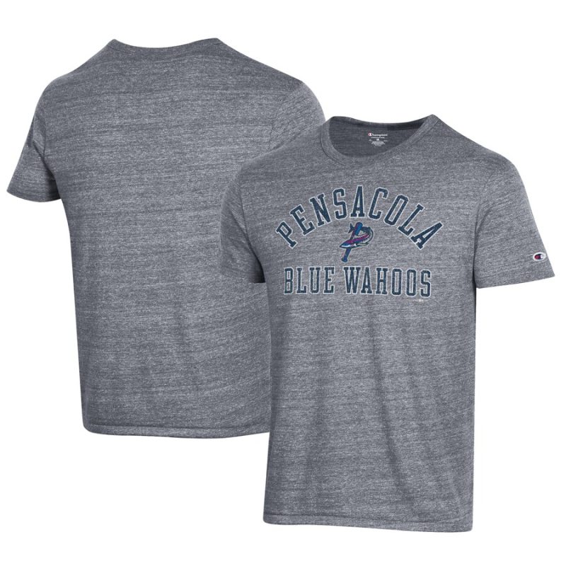Pensacola Blue Wahoos Champion Ultimate T-Shirt - Gray