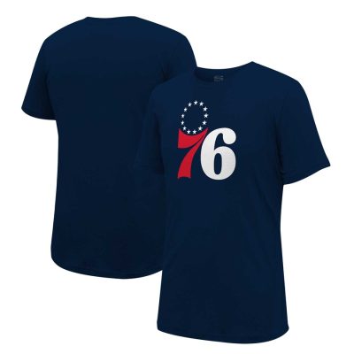 Philadelphia 76ers Stadium Essentials Unisex Primary Logo T-Shirt - Navy