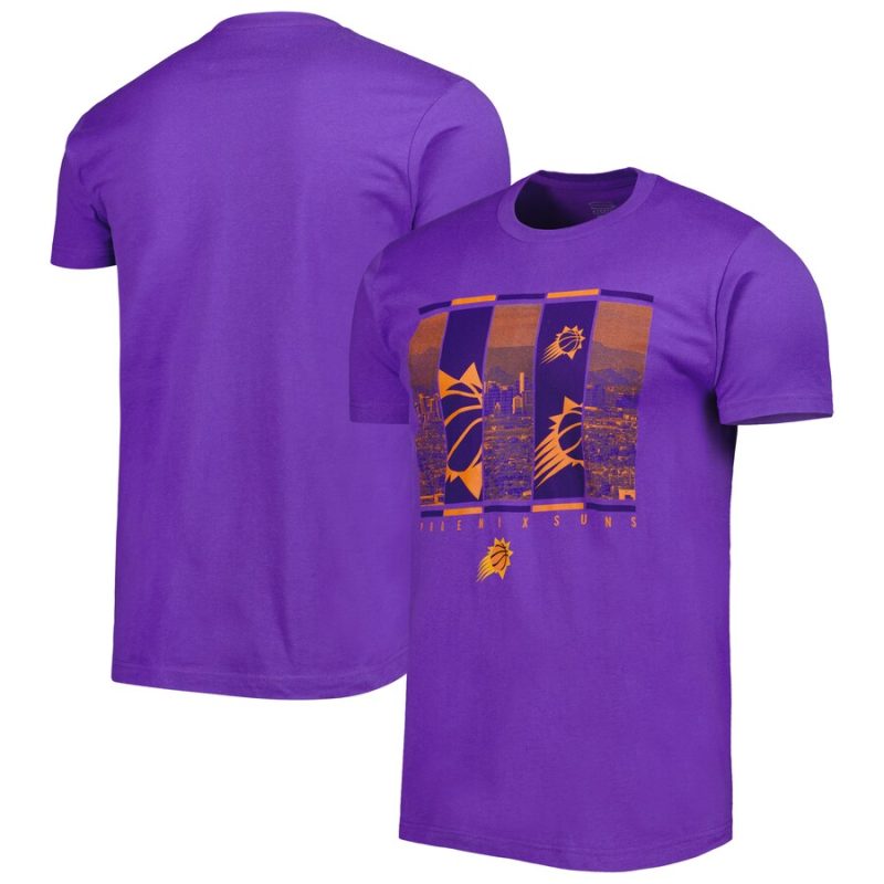 Phoenix Suns Stadium Essentials City Skyline T-Shirt - Purple