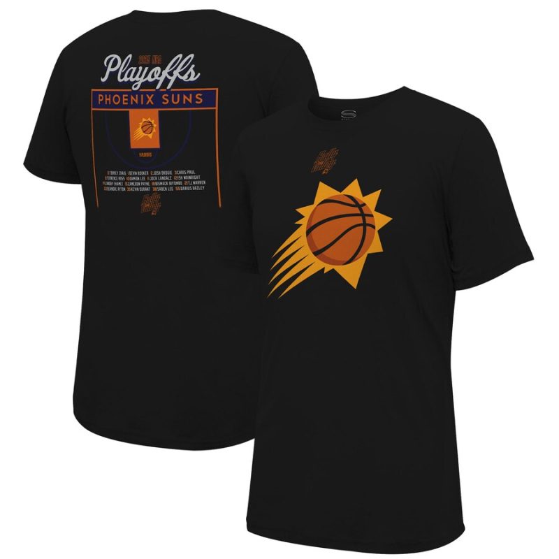 Phoenix Suns Stadium Essentials Unisex 2023 NBA Playoffs Roster T-Shirt - Black