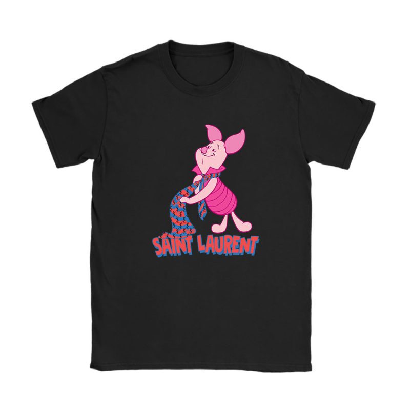 Piglet Saint Laurent Unisex Brand T-Shirt TAT4869