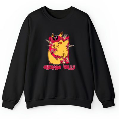 Pikachu X Chicago Bulls Team X NBA X Basketball Unisex Sweatshirt TAS3195