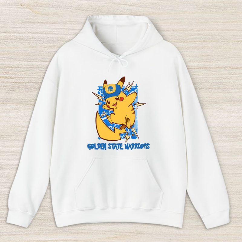 Pikachu X Golden State Warriors Team X NBA X Basketball Unisex Pullover Hoodie TAH3197