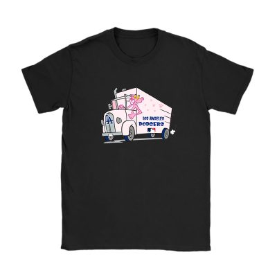 Pink Panther X Los Angeles Dodgers Team Baseball Fans Unisex T-Shirt TAT5235