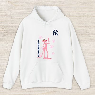 Pink Panther X New York Yankees Team X MLB X Baseball Fans Unisex Pullover Hoodie TAH3224