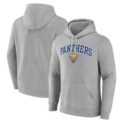 Pitt Panthers Campus Pullover Hoodie - Gray