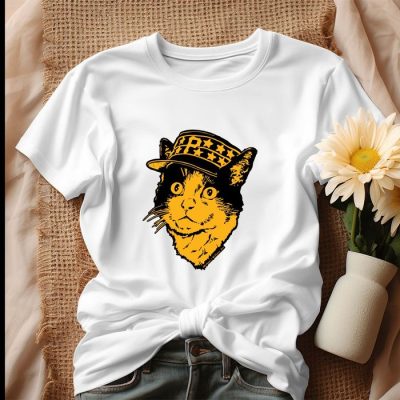 Pittsburgh Pirates Baseball Cat Unisex T-Shirt IPP1715