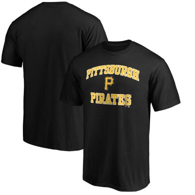 Pittsburgh Pirates Team Heart & Soul Unisex T-Shirt - Black