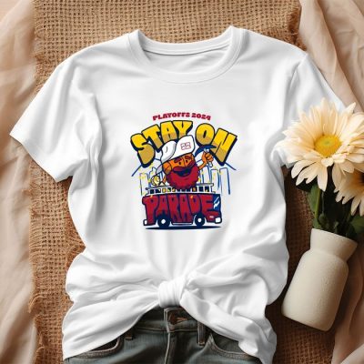 Playoff 2024 Denver Nuggets Stay On Parade Unisex T-Shirt IPP1498