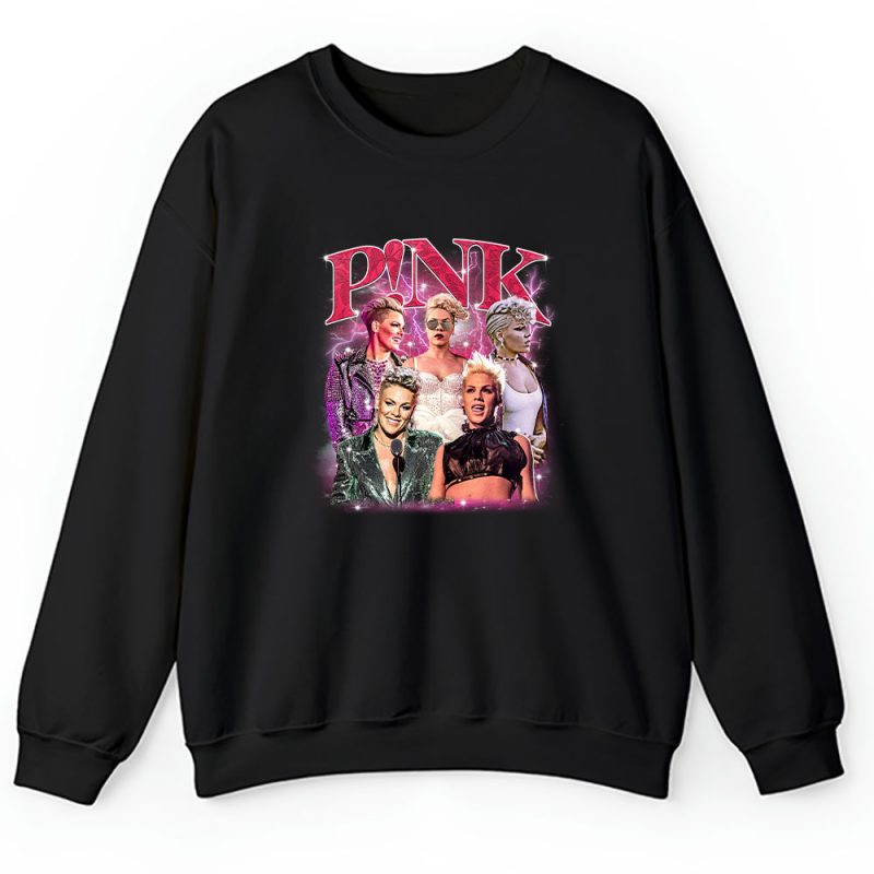 P!nk The Queen Of Pop Rock Pinky Alecia Unisex Sweatshirt For Fans TAS4720