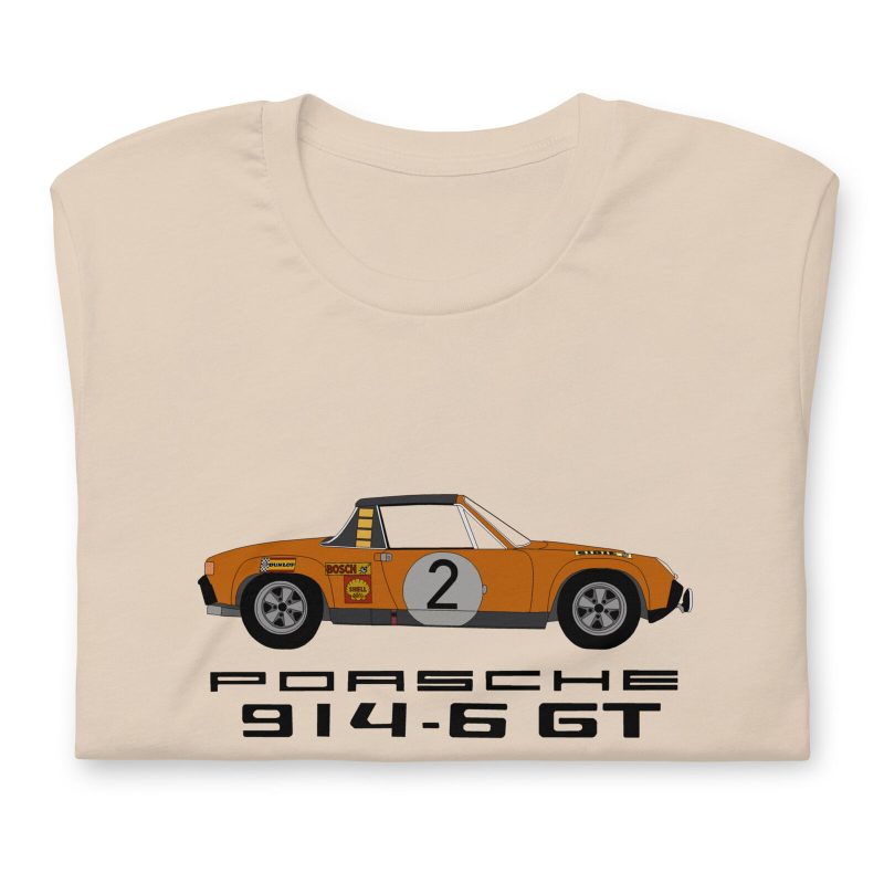 Porsche 914 – 6 Gt In Black Script Tee Unisex T-Shirt FTS406 - Cutechesss