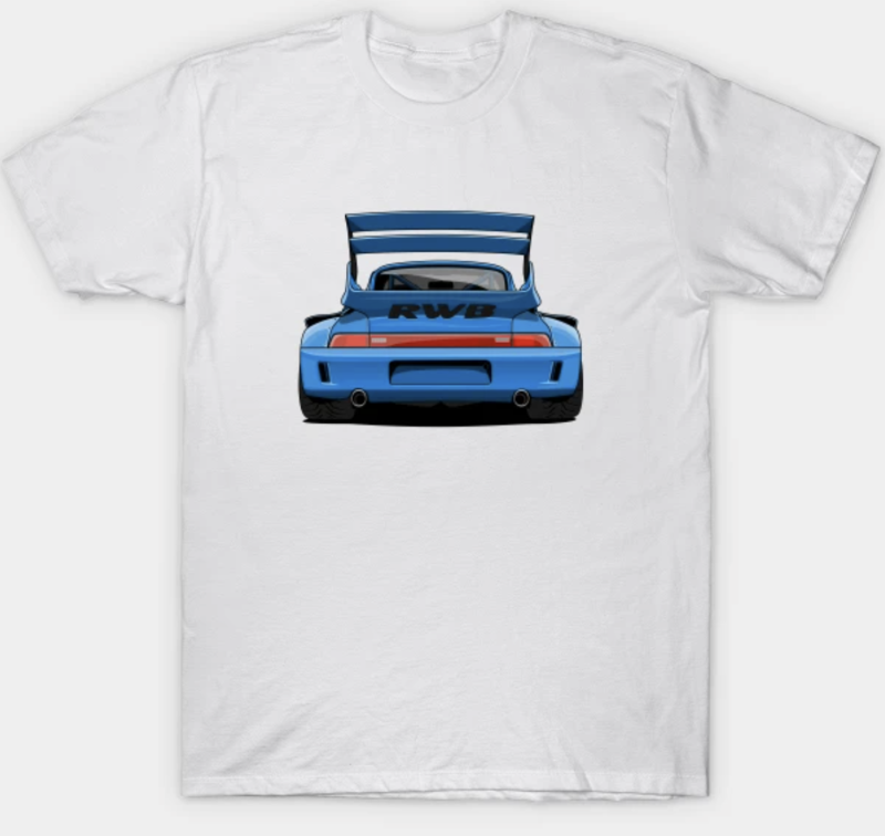 Porsche Turbo Rwb Rauh Welt Begriff Tee Unisex T-Shirt FTS417