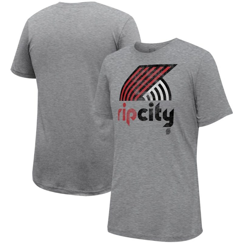 Portland Trail Blazers Stadium Essentials Unisex Hometown T-Shirt - Heather Gray