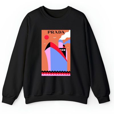 Prada Boat Crewneck Sweatshirt CSTB0665