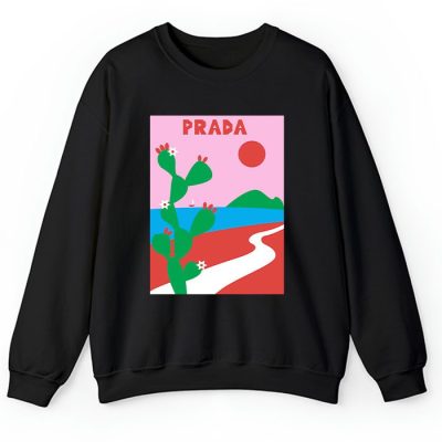 Prada Sun Crewneck Sweatshirt CSTB0664