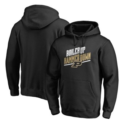 Purdue Boilermakers Secondary Hometown Collection Pullover Hoodie - Black
