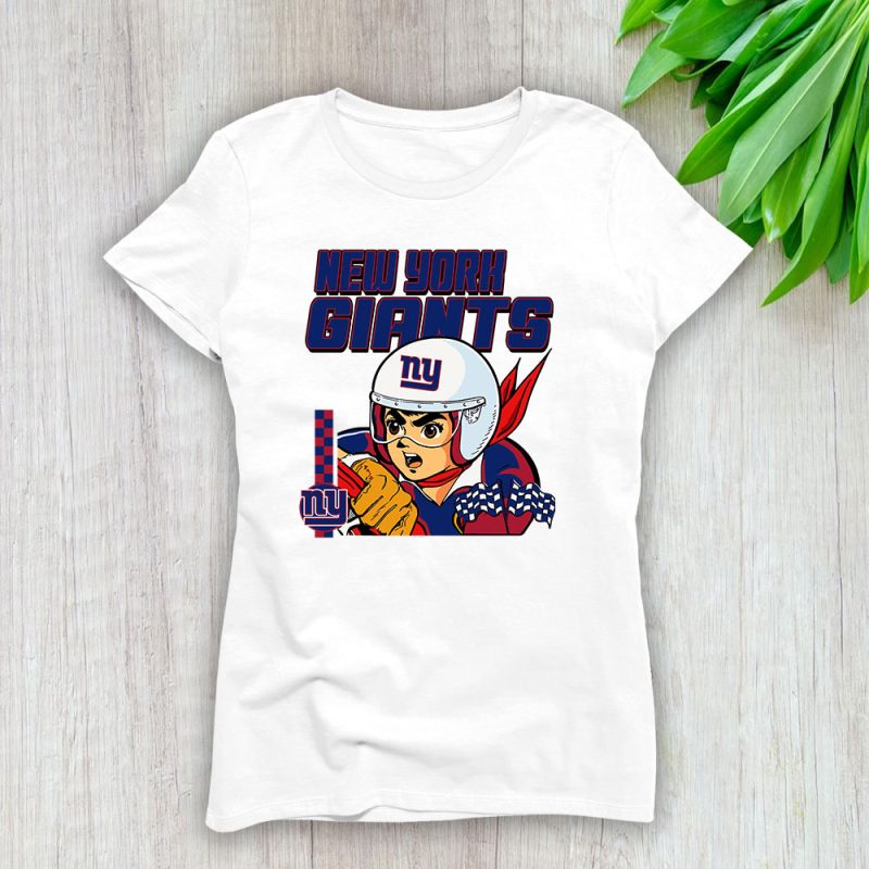 Racer X New York Giants Team American Football Lady T-Shirt Women Tee TLT4391