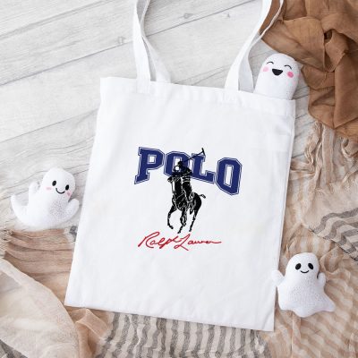 Ralph Lauren Polo Logo Luxury Cotton Canvas Tote Bag TTB1823