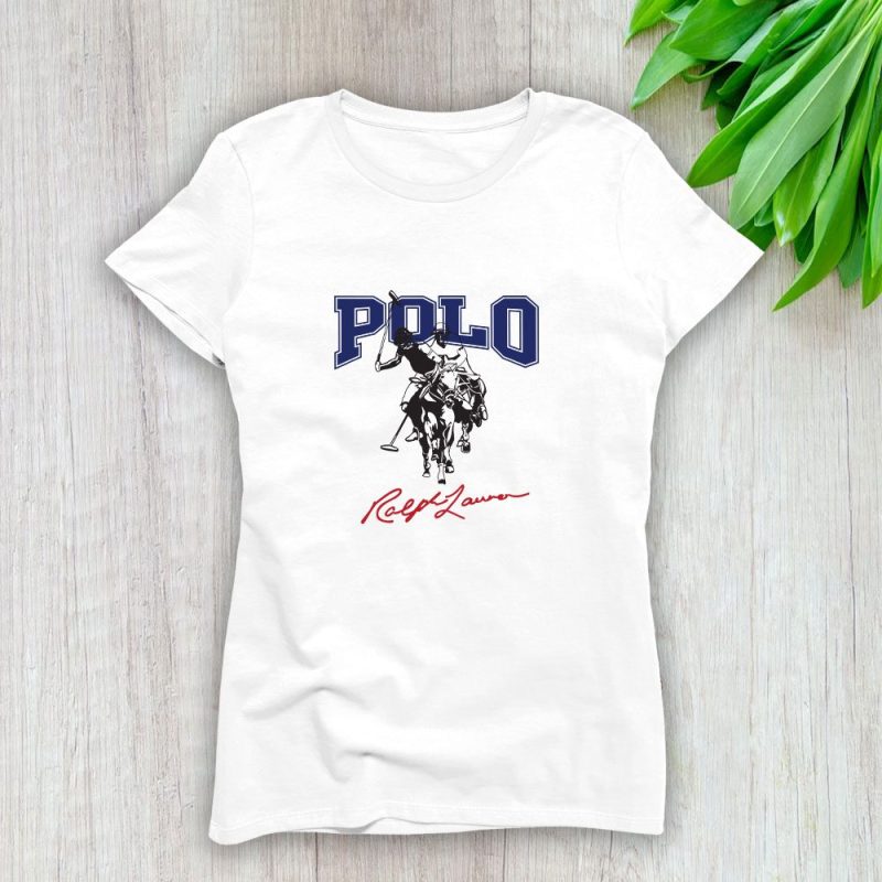 Ralph Lauren Polo Logo Luxury Lady T-Shirt Luxury Tee For Women LDS1828