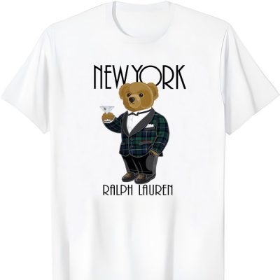 Ralph Lauren Polo New York Bear Teddy Kid Tee Unisex T-Shirt TTB1795