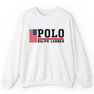 Ralph Lauren Polo Plag Usa Crewneck Sweatshirt CSTB0774