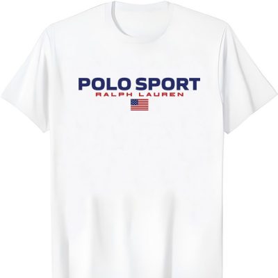 Ralph Lauren Polo Sport Plag USA Kid Tee Unisex T-Shirt TTB1785