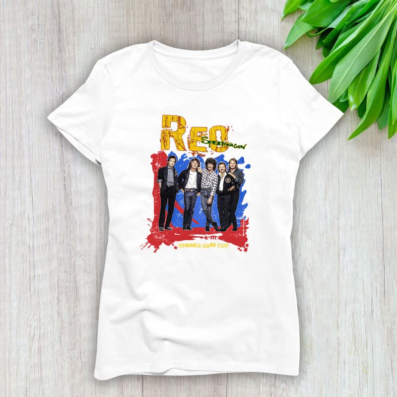 Reo Speedwagon Summer Road Trip 2024 Lady T-Shirt Women Tee For Fans TLT2384