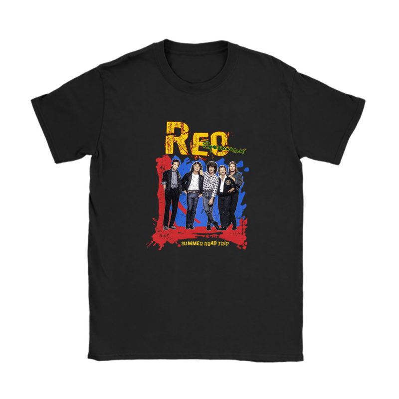 Reo Speedwagon Summer Road Trip 2024 Unisex T-Shirt Cotton Tee TAT3831