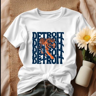 Retro Detroit Tigers Baseball Unisex T-Shirt IPP2483