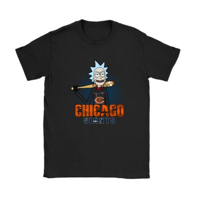 Rick X Rick And Morty X Chicago Bears Team X NFL X American Football Unisex T-Shirt Cotton Tee TAT4456
